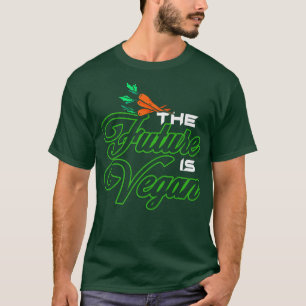 T-shirt Future Is Vegan Veggie Veganism Vegetarian Vegetar