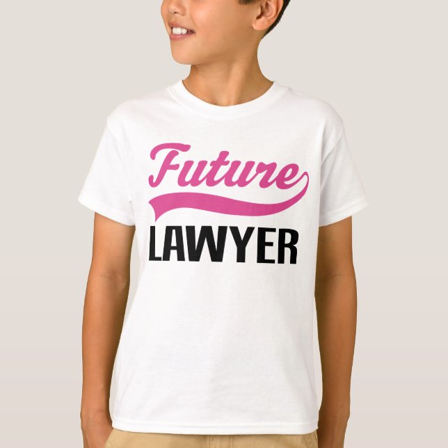 T-shirt Future Lawyer (Cute) (Devant)