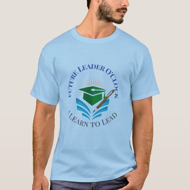 T-shirt Future Leader O'Clock – Apprendre à diriger | Moti (Devant)