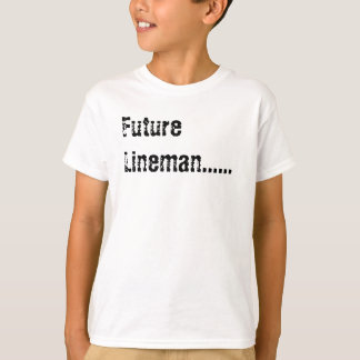 T-shirt Future Lineman......