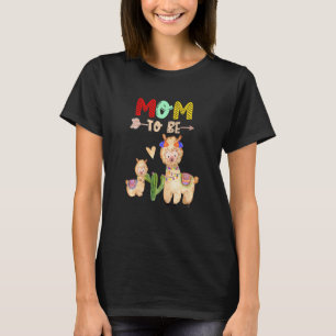 T-shirt Future Maman Llama Baby Shower