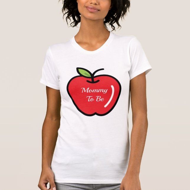 T-shirt « Future Maman » – Tee-shirt Mignon pour B (Devant)
