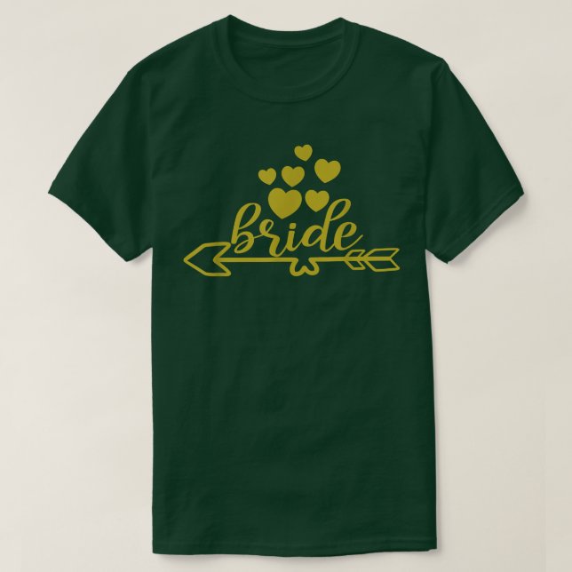 T-shirt Future Mariée Shower Enterrement de Vie de Jeune F (Design devant)