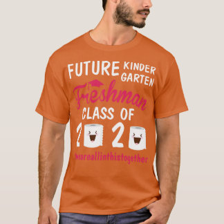 T-shirt Future Maternelle Freshman Class Of 2020 Toilet