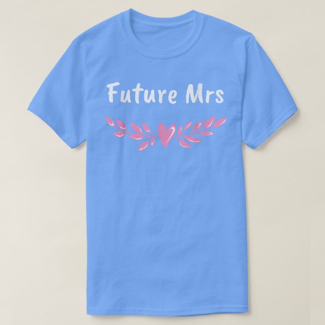 T-shirt Future Mme Fête de mariage de la future mariée  (Design devant)