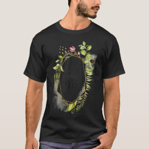 T-shirt Future Mme Floral Diamond Fiancée Bachelorette
