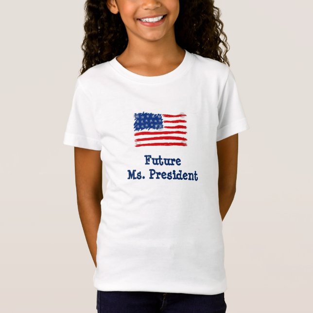T-Shirt FUTURE MME PRÉSIDENT FOR YOUR TODDLER (Devant)