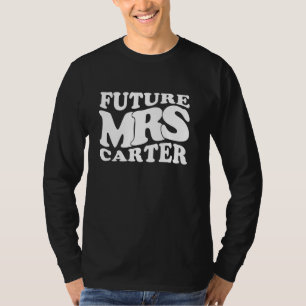 T-shirt Future Mrs. Carter Enterrement de Vie de Jeune Fil