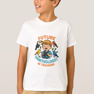 T-shirt Future ornithologue en formation - Cute Birdwatchi