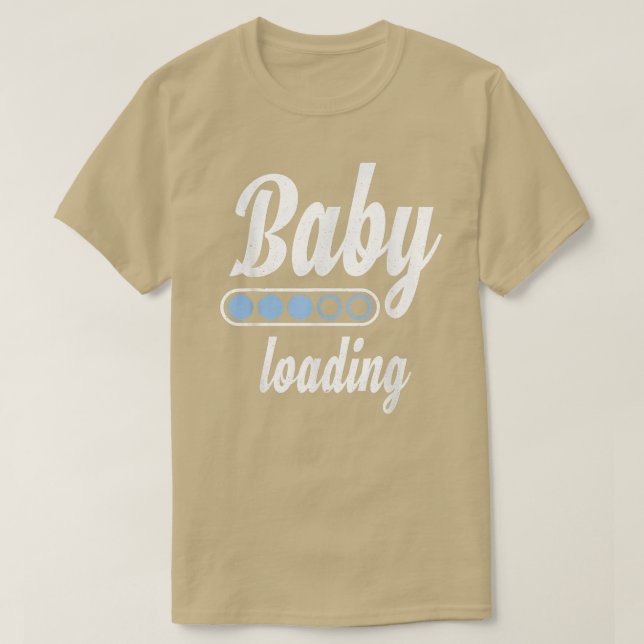 T-shirt Future Parents Baby Loading Baby Announcement Preg (Design devant)