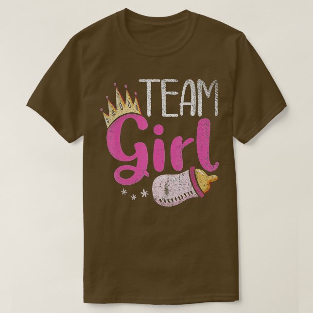 T-shirt Future Parents Team Girl Baby Faire-part Genre (Design devant)