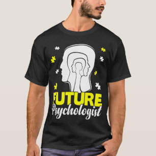 T-shirt Future Psychologue École Psychologie Plan étudiant