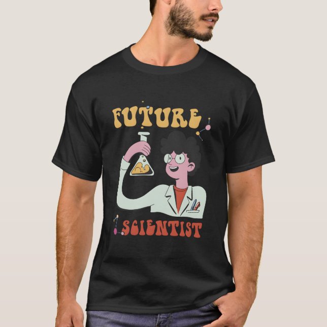 T-shirt Future Scientist Biology Science Science Love (Devant)