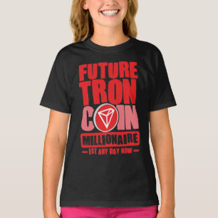 T-shirt Future TRON Coin Millionaire