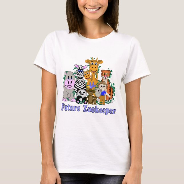 T-shirt Future Zookeeper (Devant)