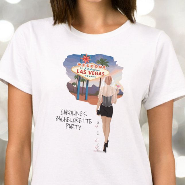 T-shirt Futurelle mariée rousse de Las Vegas (Créateur téléchargé)