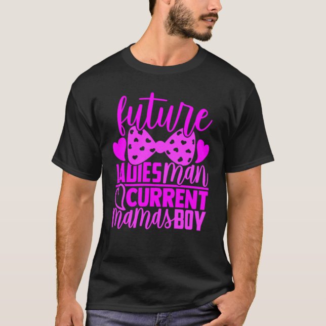 T-shirt Futures dames Homme actuel Mamas Garçon Valentine  (Devant)