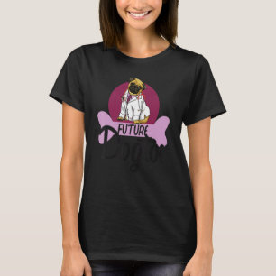 T-shirt Futures Dogtor Chien Femmes Corgi Doggy Love
