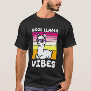 T-shirt Futures Mères VIBES DE LLAMA COOL Drôle Bientôt ma