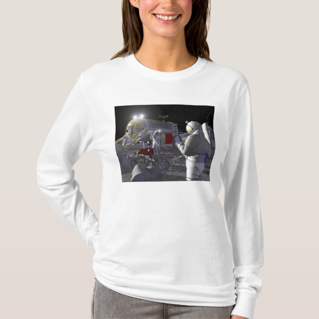 T-shirt Futures missions d'exploration spatiale 11 (Devant)