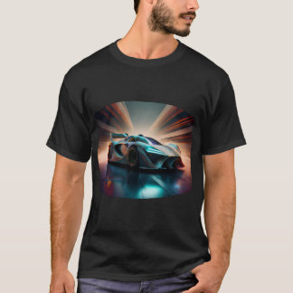 T-shirt Futuriste Marbleisé Futuriste