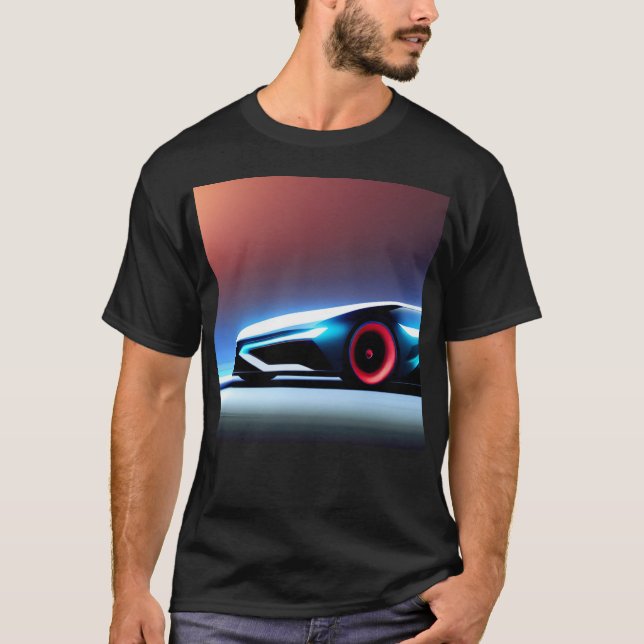 T-shirt Futuristic Cars 2 (Devant)