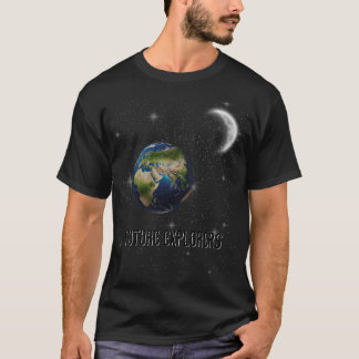 T-shirt Futurs explorateurs - Design d'espace pour les ave