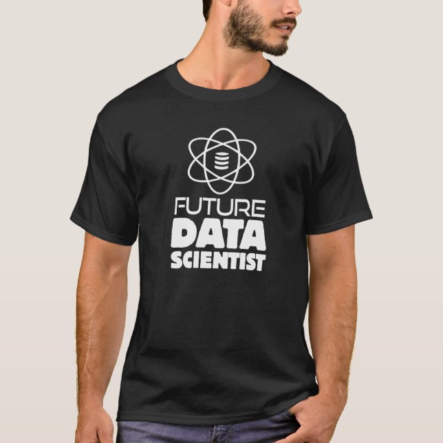 T-shirt Futurs garçons filles programmeur de métier de sci (Devant)