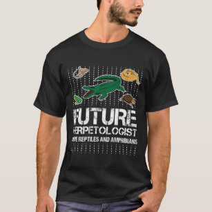 T-shirt Futurs reptiles et amphibies de Herpetologist