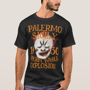 T-shirt FW HG SL Explosion de cachalot PALERME SICILE