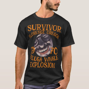T-shirt FW HG SL survivant de l'explosion de baleine de l'