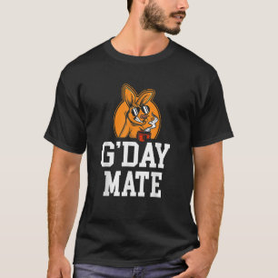 T-shirt G-Day Mate Kangaroo Animaux sauvages Australie