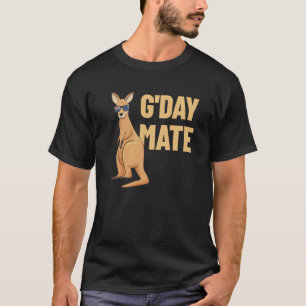 T-shirt G-Day Mate Kangaroo Aussie Australie Roo G-Day Mat