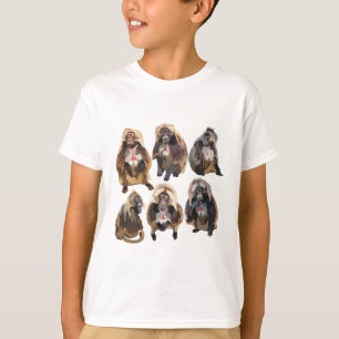 T-shirt G est pour Gelada