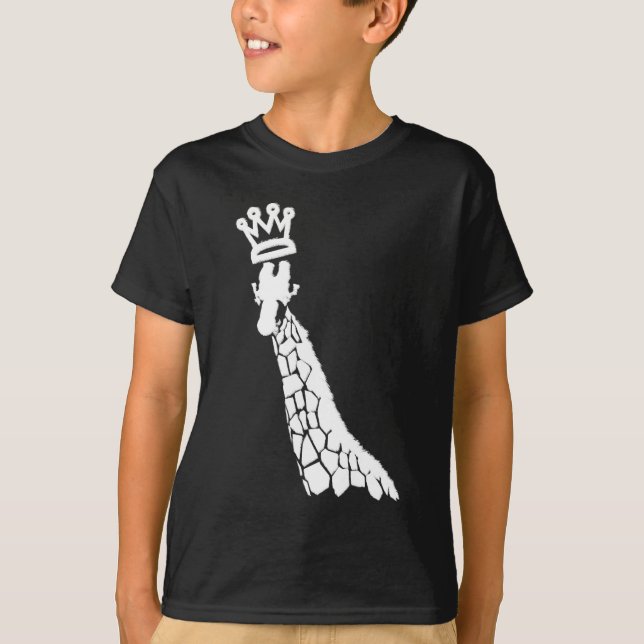 T-shirt G est pour Giraffe (Devant)