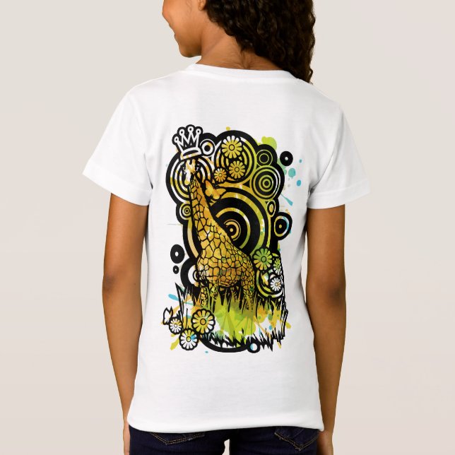 T-Shirt G est pour Giraffe (Dos)