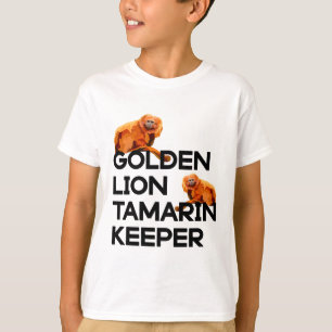 T-shirt G est pour Golden Lion Tamarin Keeper