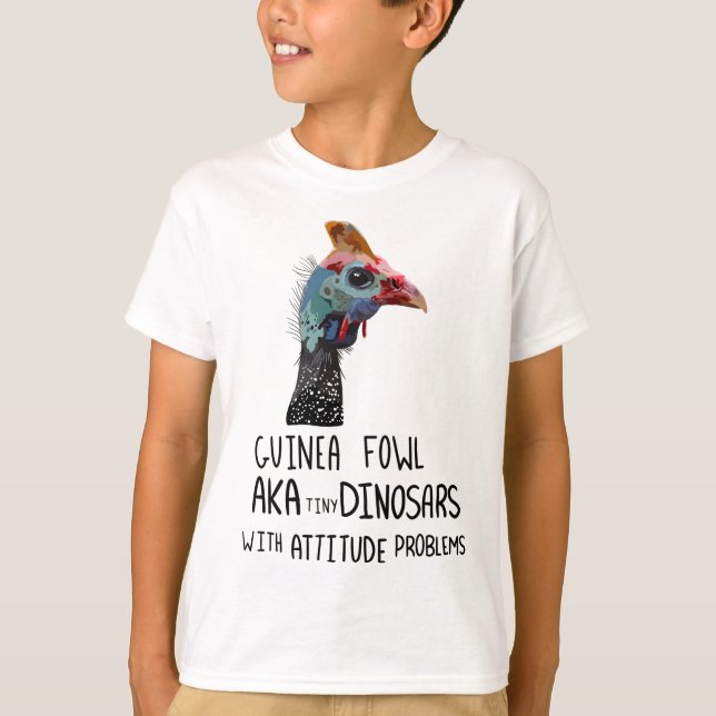 T-shirt G est pour la Guinée Fowl (Devant)