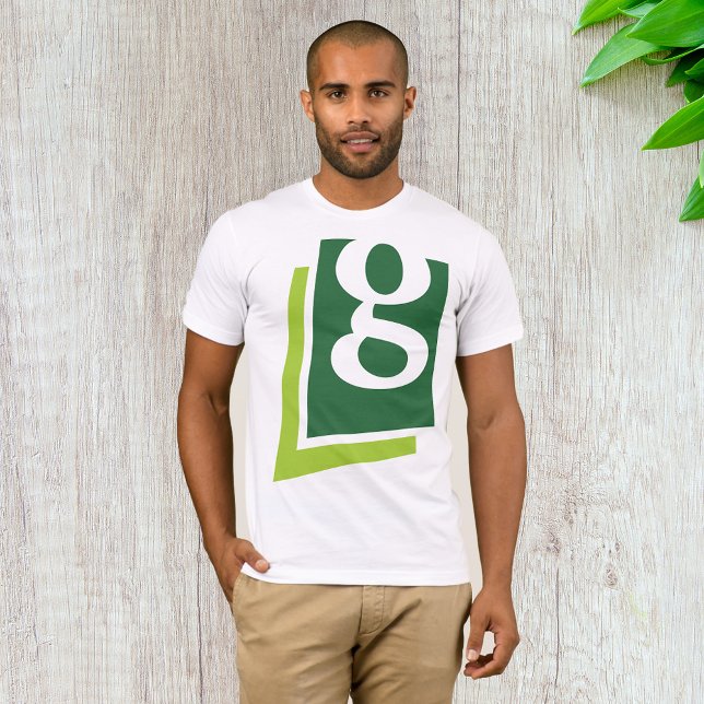 T-shirt G Mens minuscule (Créateur téléchargé)