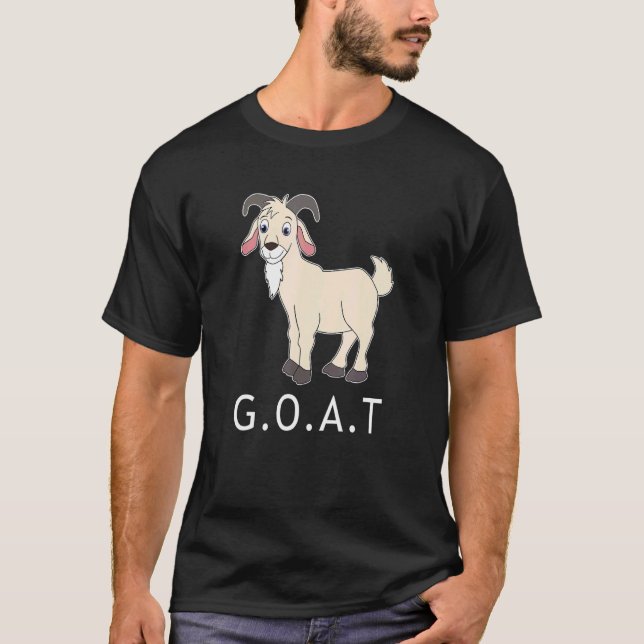 T-shirt G O A T Greatest Of All Time 2 (Devant)