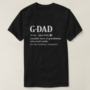 T-shirt G-Papa Définition Drôle Signification Cool Grand