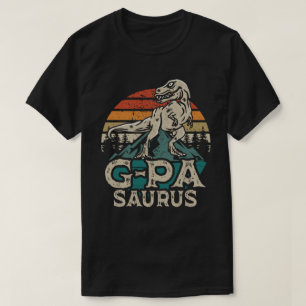 T-shirt G. Pawsaurus Dinosaur Grandpa Saurus Fête des père