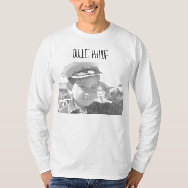 T-shirt g, PREUVE de BALLE (Devant)
