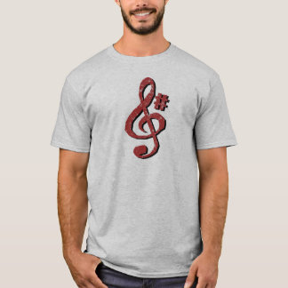 T-shirt G Sharp Music Note Tee