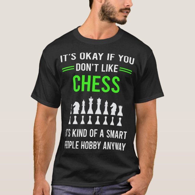 T-shirt G Smart People Chess (Devant)