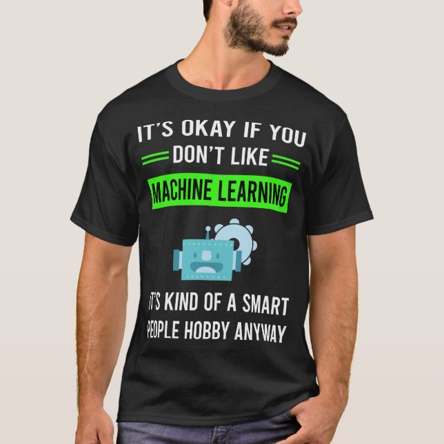 T-shirt G Smart People Machine Learning (Devant)