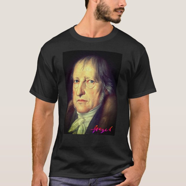 T-shirt G. W. F. Hegel (portrait de 1831) (Devant)