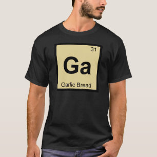 T-shirt GA - Symbole de Tableau périodique de chimie de