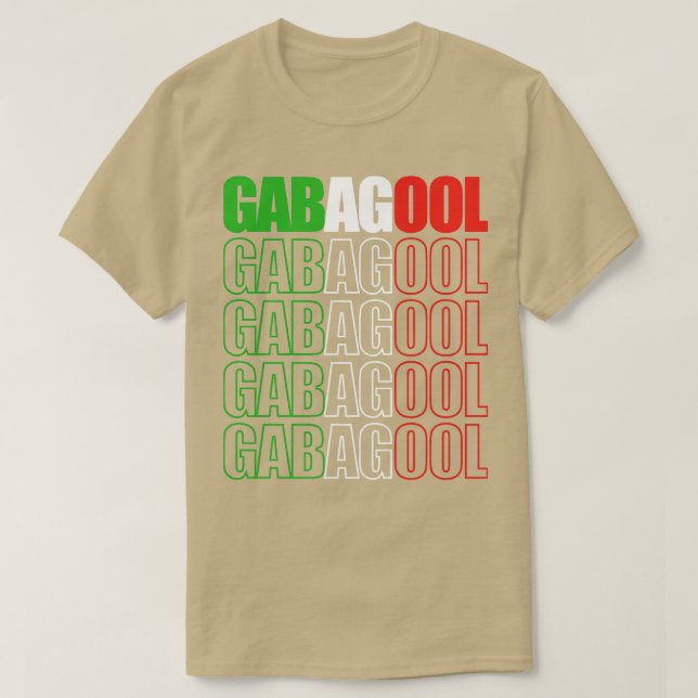 T-shirt Gabagool (Design devant)