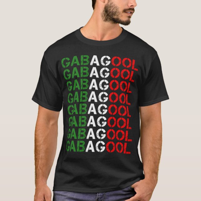 T-shirt gabagool (Devant)